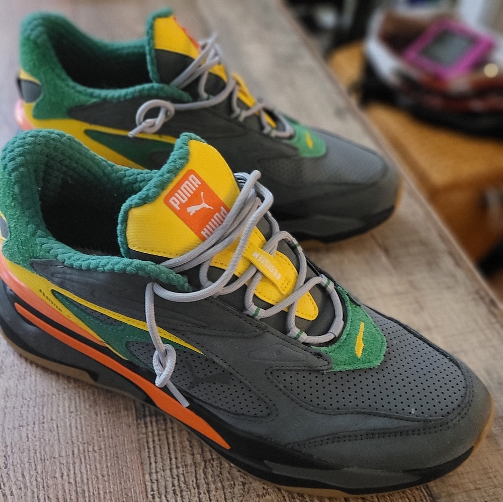 Used Puma Re-fast Eat Your Vegetables Shoes